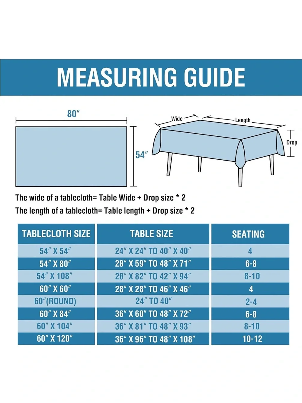 NEW H.VERSAILTEX Linen Textured Tablecloth. Waterproof. Spill-proof Wrinkle free